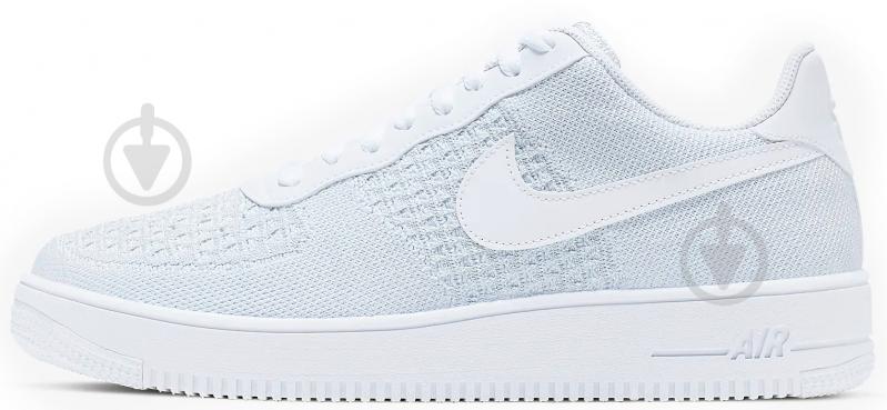 Кросівки чоловічі демісезонні Nike AIR FORCE 1 FLYKNIT 2.0 AV3042-100 р.44 білі - фото 1