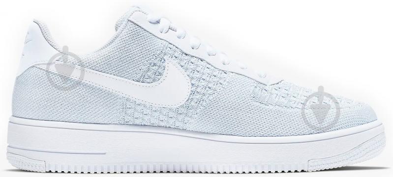 Кросівки чоловічі демісезонні Nike AIR FORCE 1 FLYKNIT 2.0 AV3042-100 р.44 білі - фото 2