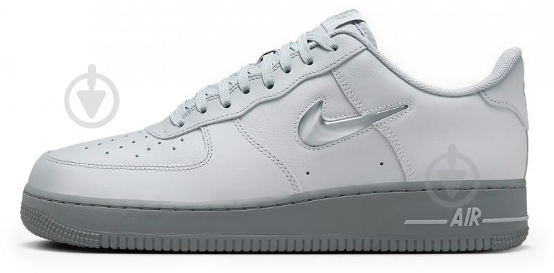 Кросівки чоловічі демісезонні Nike AIR FORCE 1 JEWEL HM0621-001 р.44 сірі - фото 1