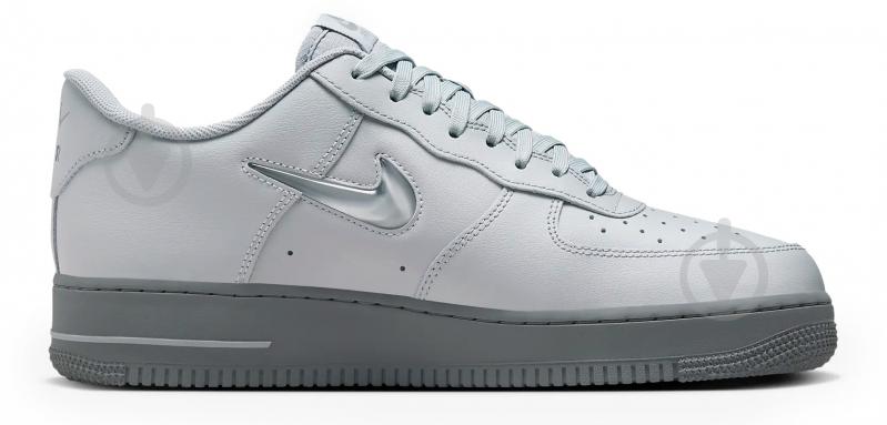 Кросівки чоловічі демісезонні Nike AIR FORCE 1 JEWEL HM0621-001 р.44 сірі - фото 2