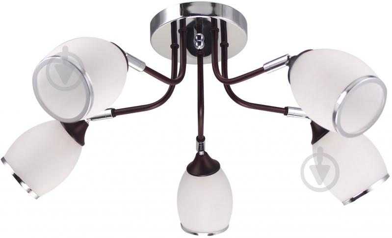 Люстра стельова Blitz 5408-45 5x60 Вт E14 хром - фото 1 Люстра стельова Blitz 5408-45 5x60 Вт E14 хром - фото 1