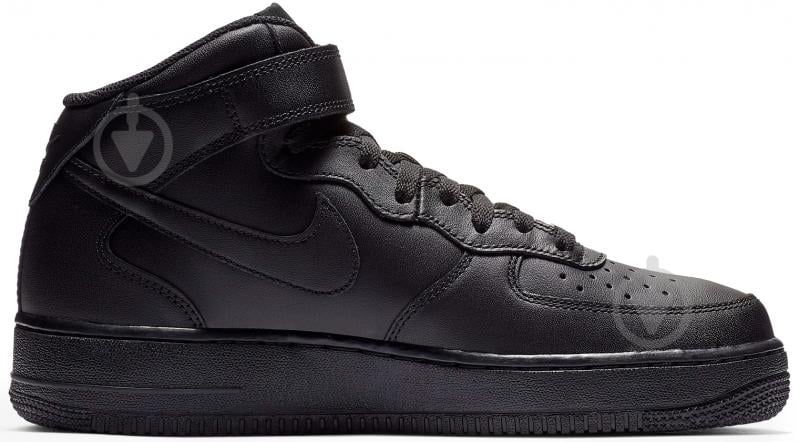 Кроссовки мужские демисезонные Nike AIR FORCE 1 MID '07 CW2289-001 р.44 черные - фото 2