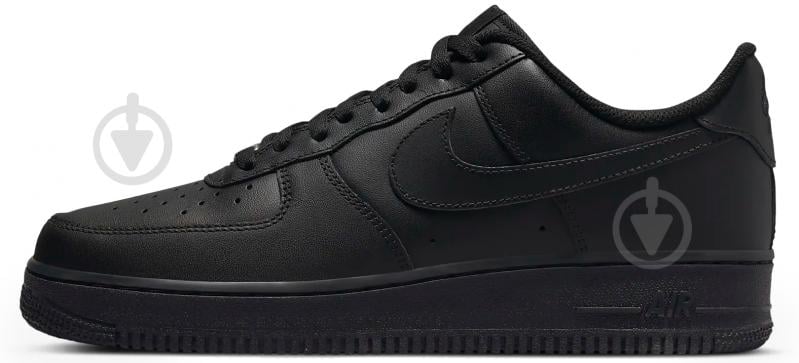 Кроссовки мужские демисезонные Nike AIR FORCE 1 '07 CW2288-001 р.44 черные - фото 2