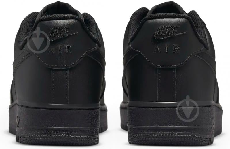 Кроссовки мужские демисезонные Nike AIR FORCE 1 '07 CW2288-001 р.44 черные - фото 4