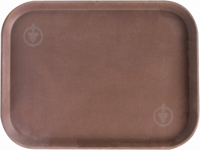 Поднос с антискользящим покрытием прямоугольная 30,5x40,5 см - фото 1