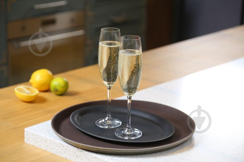 Поднос круглая с высоким бортом 32 см - фото 3