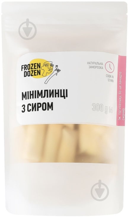 Блинчики замороженные Frozen Dozen Мини с творогом 300 г - фото 1