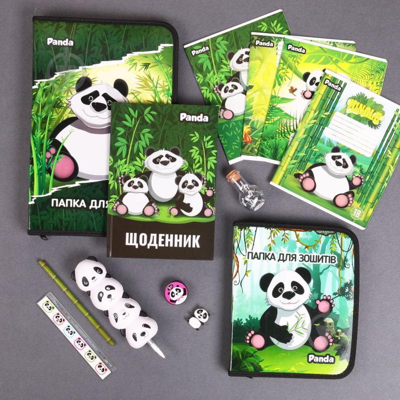 Фарба гуашева 12 кольорів 200204 240 мл Panda - фото 7