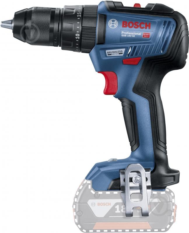 Набор инструментов Bosch Professional GWS 180-LI + GSB 18V-50 0615990M8S - фото 5