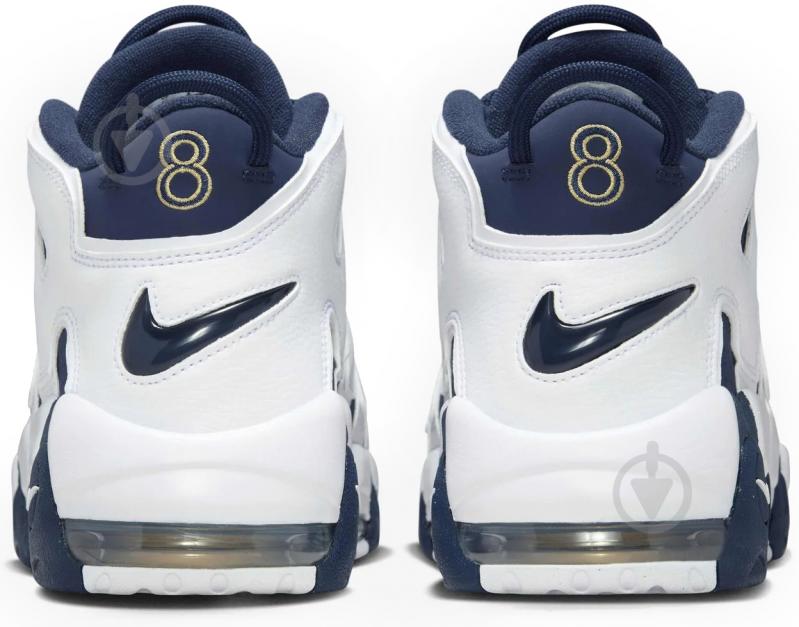 Кроссовки мужские демисезонные Nike AIR MORE UPTEMPO '96 OLYMPIC FQ8182-100 р.44 синие с белым - фото 4