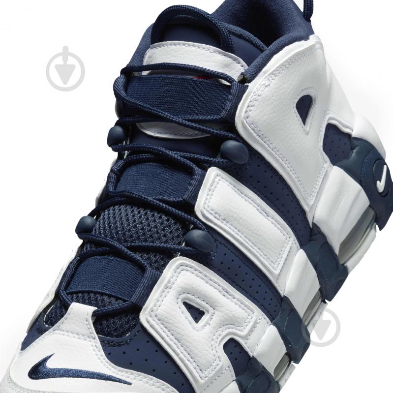 Кросівки чоловічі демісезонні Nike AIR MORE UPTEMPO '96 OLYMPIC FQ8182-100 р.44 сині із білим - фото 6