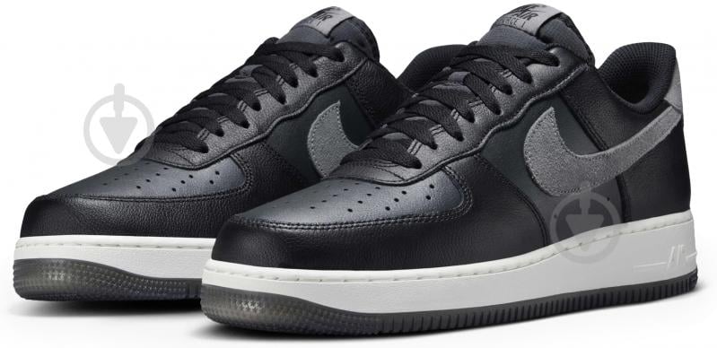 Кросівки чоловічі демісезонні Nike AIR FORCE 1 '07 LV8 FJ4170-004 р.44 чорні - фото 3