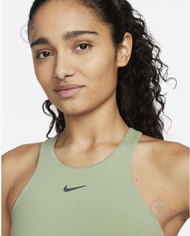 Бра Nike Df Alate Curve Bra DM0660-386 р.XS зеленый - фото 3