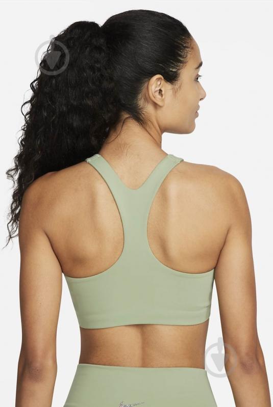 Бра Nike Df Alate Curve Bra DM0660-386 р.XS зеленый - фото 2