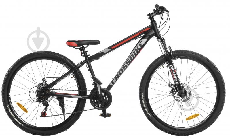 ᐉ Велосипед 27" Crossbike (27CJPr-004382) черный с красным Storm ...
