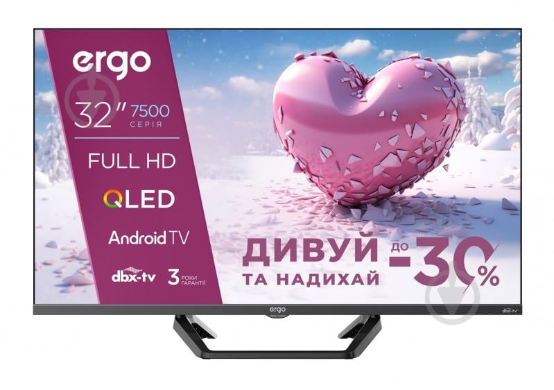 Телевизор Ergo 32JFQ7500 - фото 1