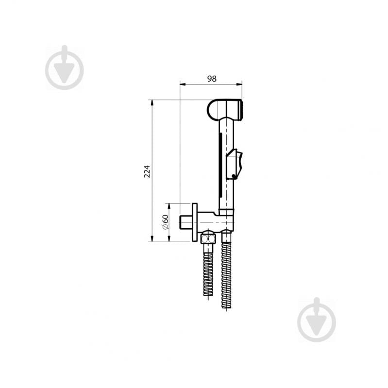 Набор для гигиенического душа Koller Pool RNH001 - фото 2