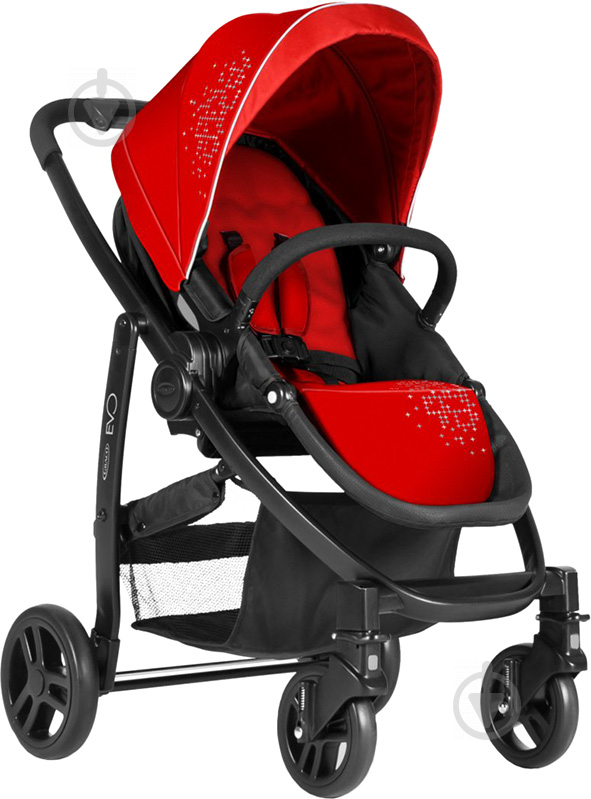 Коляска универсальная 2 в 1 Graco Evo Chilli G6AG99CRDU/GAT34CRDU - фото 1