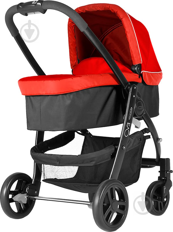 Коляска универсальная 2 в 1 Graco Evo Chilli G6AG99CRDU/GAT34CRDU - фото 3