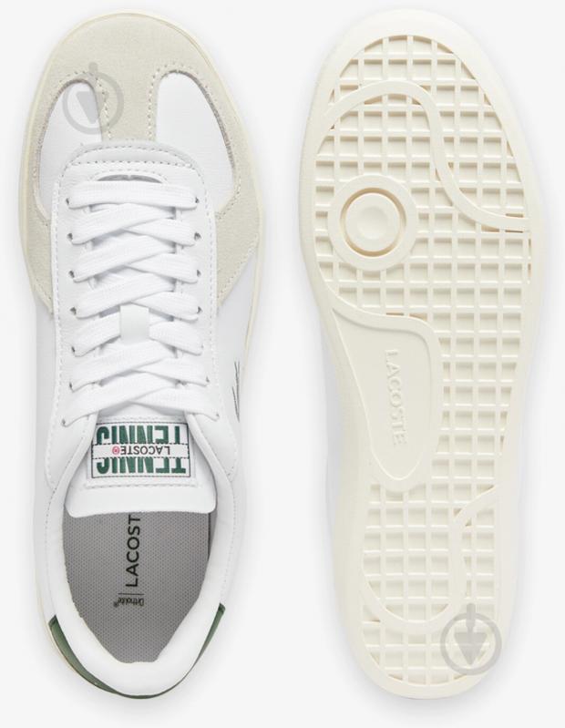 Кеды Lacoste BASESHOT 49SFA002865T р.39 белый - фото 5