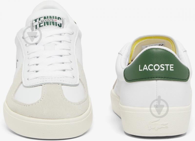 Кеды Lacoste BASESHOT 49SFA002865T р.38 белый - фото 4 Кеды Lacoste BASESHOT 49SFA002865T р.38 белый - фото 4