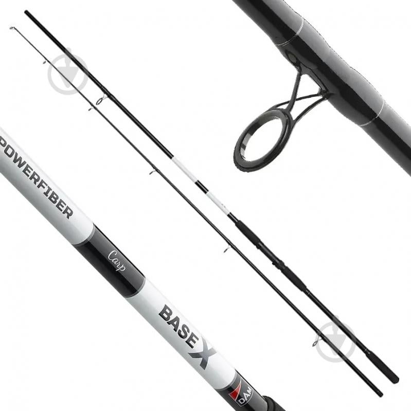 Коропове вудлище DAM Base-X Carp 3.50lbs 390 см 3.50lbs - фото 1