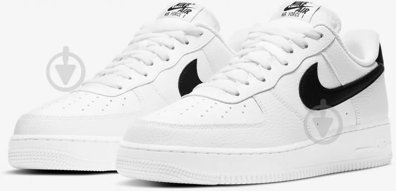 Кросівки чоловічі демісезонні Nike AIR FORCE 1 '07 CT2302-100 р.45 білі - фото 3