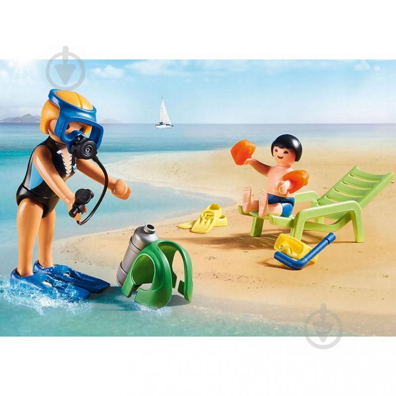 Конструктор Playmobil Урок з водних видів спорту 70090 6336641 - фото 5