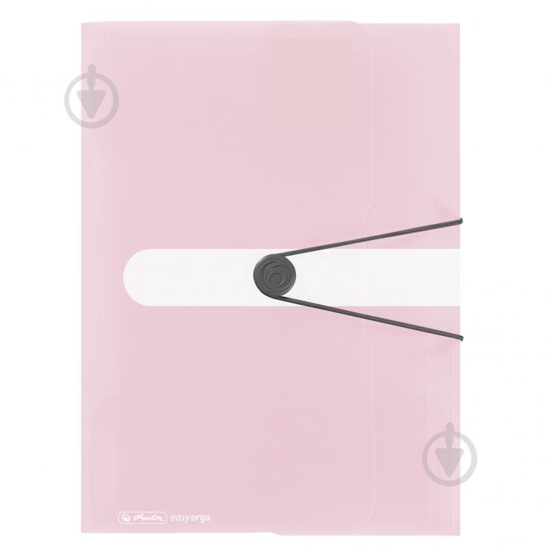 Папка на резинке А4 Pastel Rose Herlitz 11408739 - фото 1