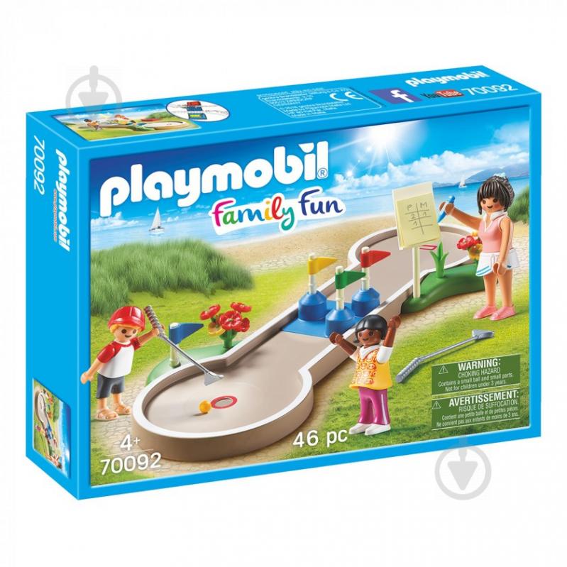 Конструктор Playmobil Мини-гольф 70092 6336643 - фото 1