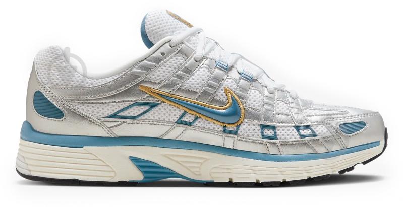 Кроссовки мужские демисезонные Nike P-6000 HJ7246-100 р.45 белые с серым - фото 1