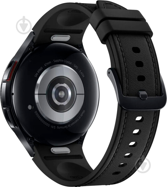 Смарт-годинник Samsung Galaxy Watch6 Classic 47mm eSIM black (SM-R965FZKASEK) - фото 4