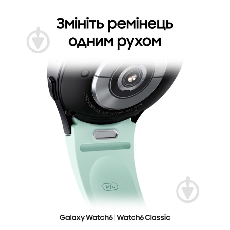 Смарт-годинник Samsung Galaxy Watch6 Classic 47mm eSIM black (SM-R965FZKASEK) - фото 9