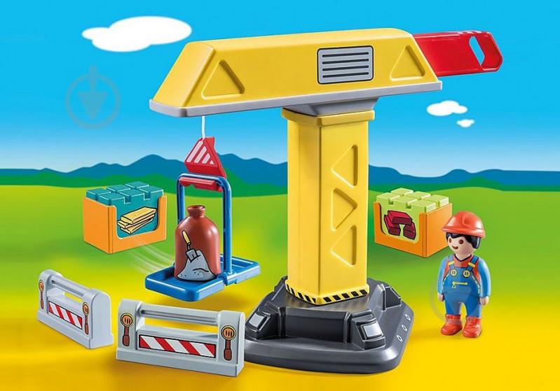 Конструктор Playmobil Баштовий кран 70165 6336515 - фото 3