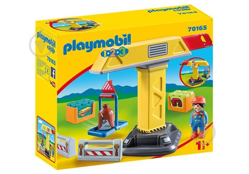 Конструктор Playmobil Баштовий кран 70165 6336515 - фото 2