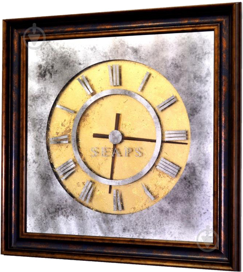 Годинник у дзеркалі X7 GOLDEN TIME WALL CLOCK №3320 SEAPS - фото 1