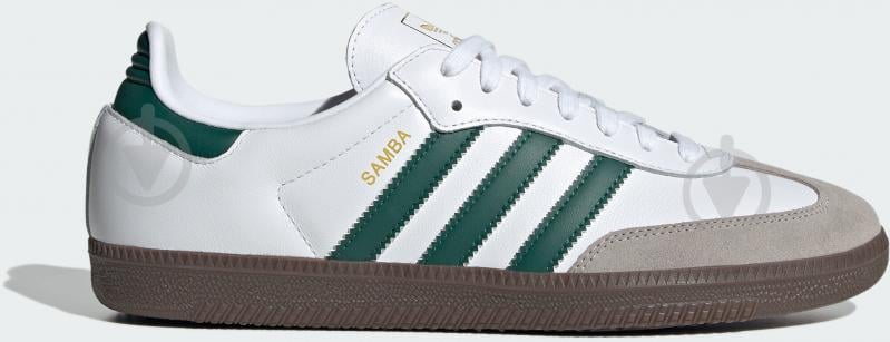 Кроссовки мужские демисезонные Adidas SAMBA OG JH8797 р.44 2/3 белые - фото 1 Кроссовки мужские демисезонные Adidas SAMBA OG JH8797 р.44 2/3 белые - фото 1