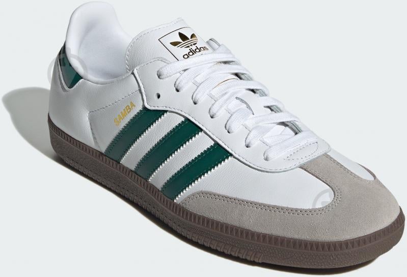 Кроссовки мужские демисезонные Adidas SAMBA OG JH8797 р.44 2/3 белые - фото 3 Кроссовки мужские демисезонные Adidas SAMBA OG JH8797 р.44 2/3 белые - фото 3