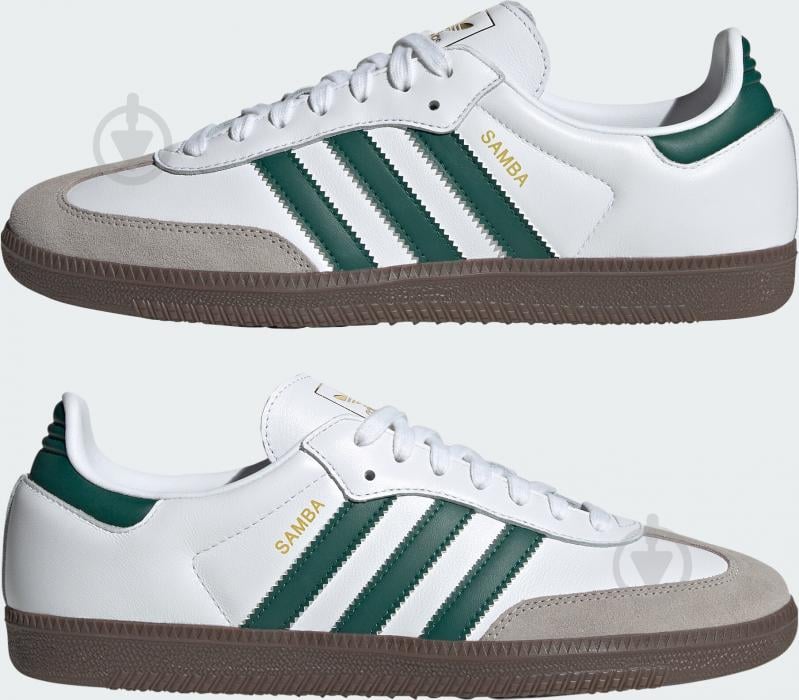 Кроссовки мужские демисезонные Adidas SAMBA OG JH8797 р.44 2/3 белые - фото 5 Кроссовки мужские демисезонные Adidas SAMBA OG JH8797 р.44 2/3 белые - фото 5