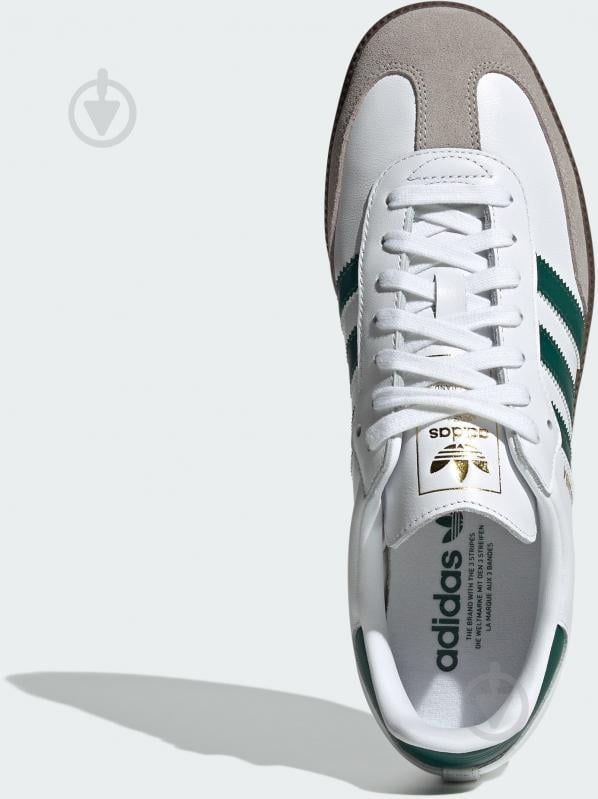Кроссовки мужские демисезонные Adidas SAMBA OG JH8797 р.44 2/3 белые - фото 6 Кроссовки мужские демисезонные Adidas SAMBA OG JH8797 р.44 2/3 белые - фото 6
