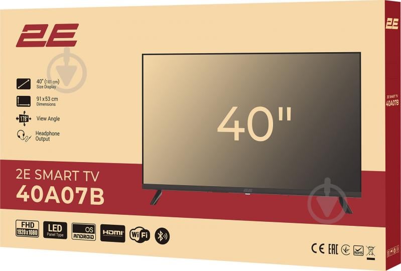 Телевизор 2E 2E-40A07B - фото 14