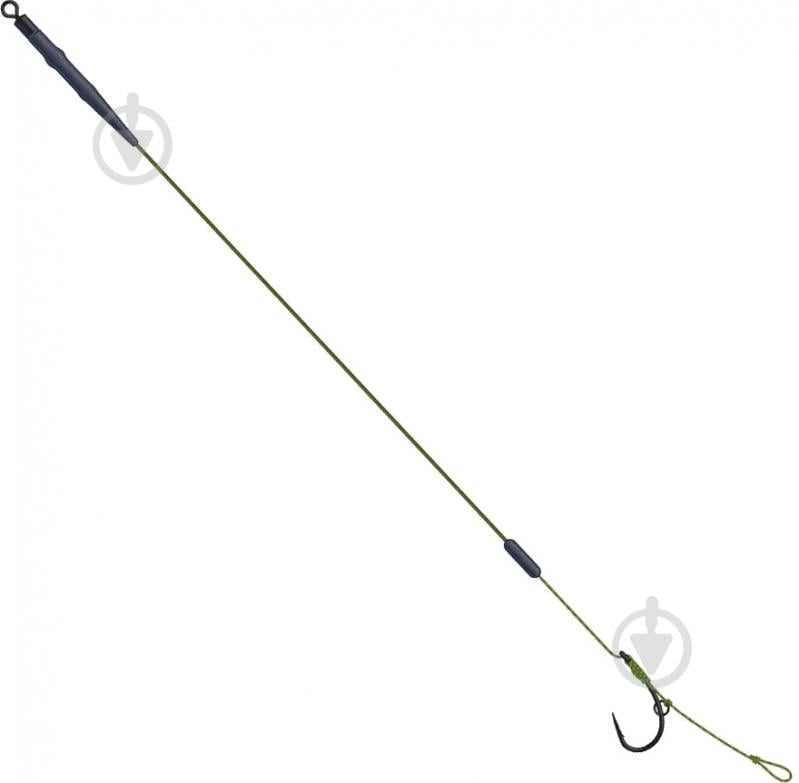 Повідець DAM 18 см 1 шт. MAD Touchdown Combi Casting Rig 20lb Гачок №6 - фото 1