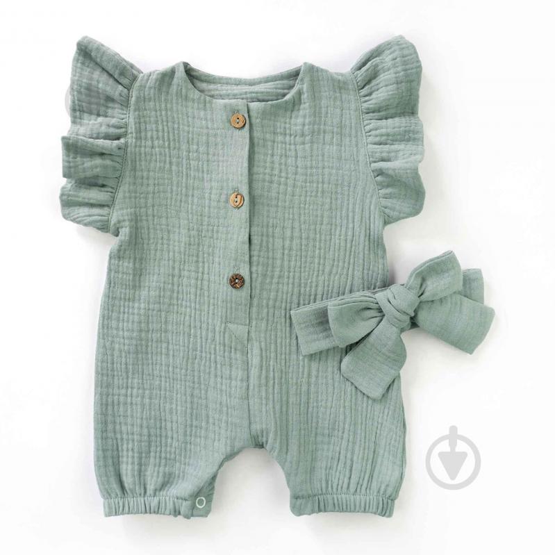 Пісочник для дівчинки Dexter`s Greeny Dreamy р.80 зелений 432491 - фото 1