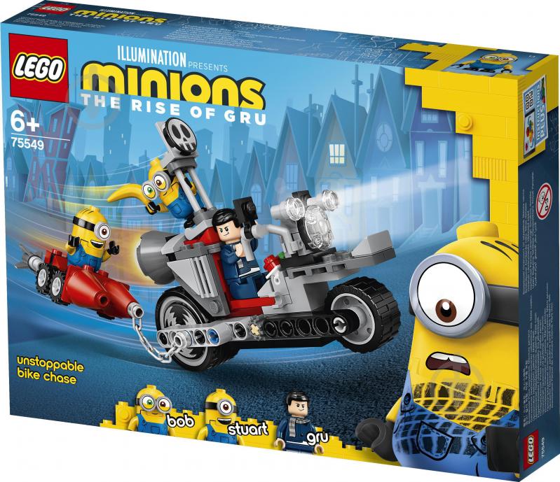 Конструктор LEGO Minions Нестримне переслідування на мотоциклі 75549 - фото 3