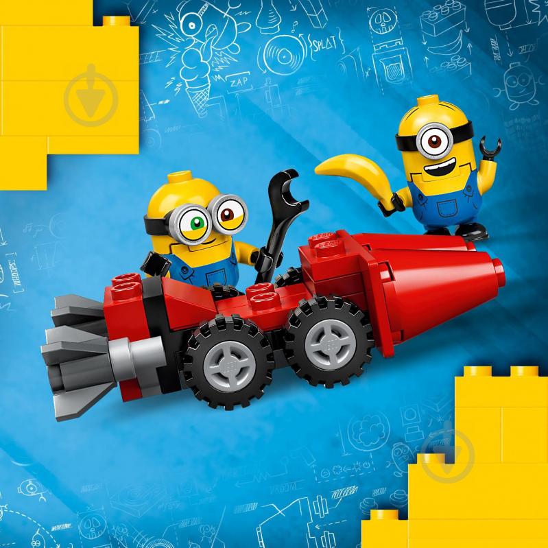 Конструктор LEGO Minions Нестримне переслідування на мотоциклі 75549 - фото 10