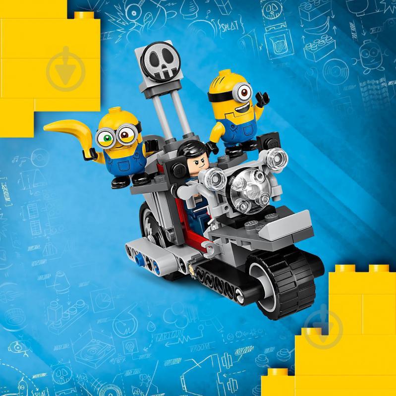 Конструктор LEGO Minions Нестримне переслідування на мотоциклі 75549 - фото 11