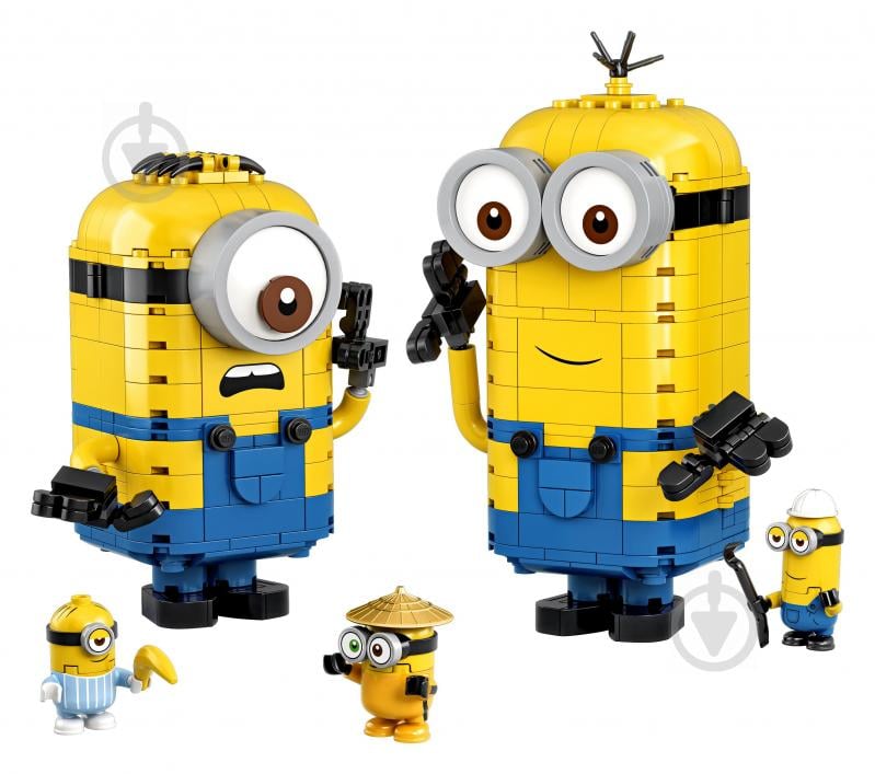 Конструктор LEGO Minions Складені з кубиків міньйони та їхнє лігво 75551 - фото 7