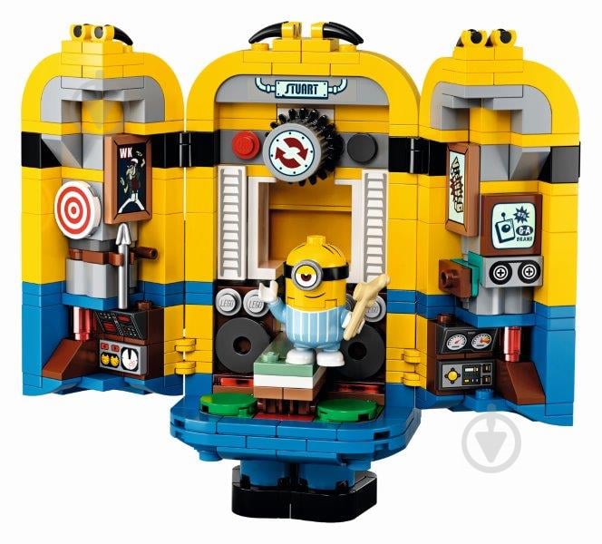 Конструктор LEGO Minions Складені з кубиків міньйони та їхнє лігво 75551 - фото 11