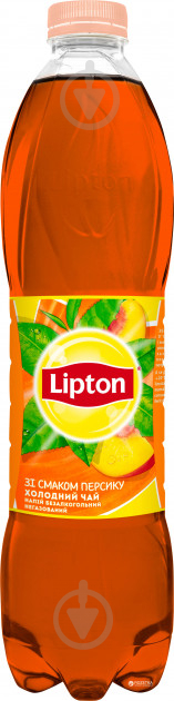 Чай Lipton Чорний зі смаком персика 1,5 л (4823063108867) - фото 1