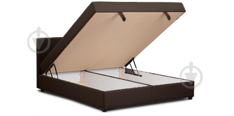Ліжко з підйомним механізмом PRAKTICA Sofa Амелі L16 (категорія 1) 160x200 см коричневий - фото 2